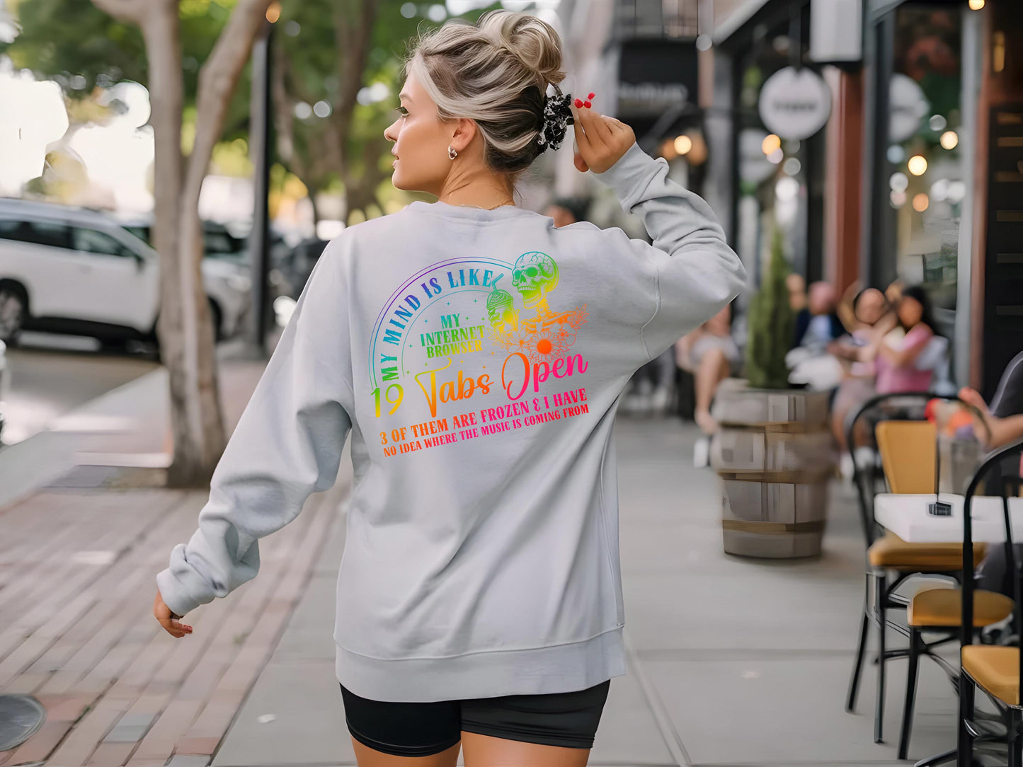 19 Tabs Open - ADHD sweatshirt