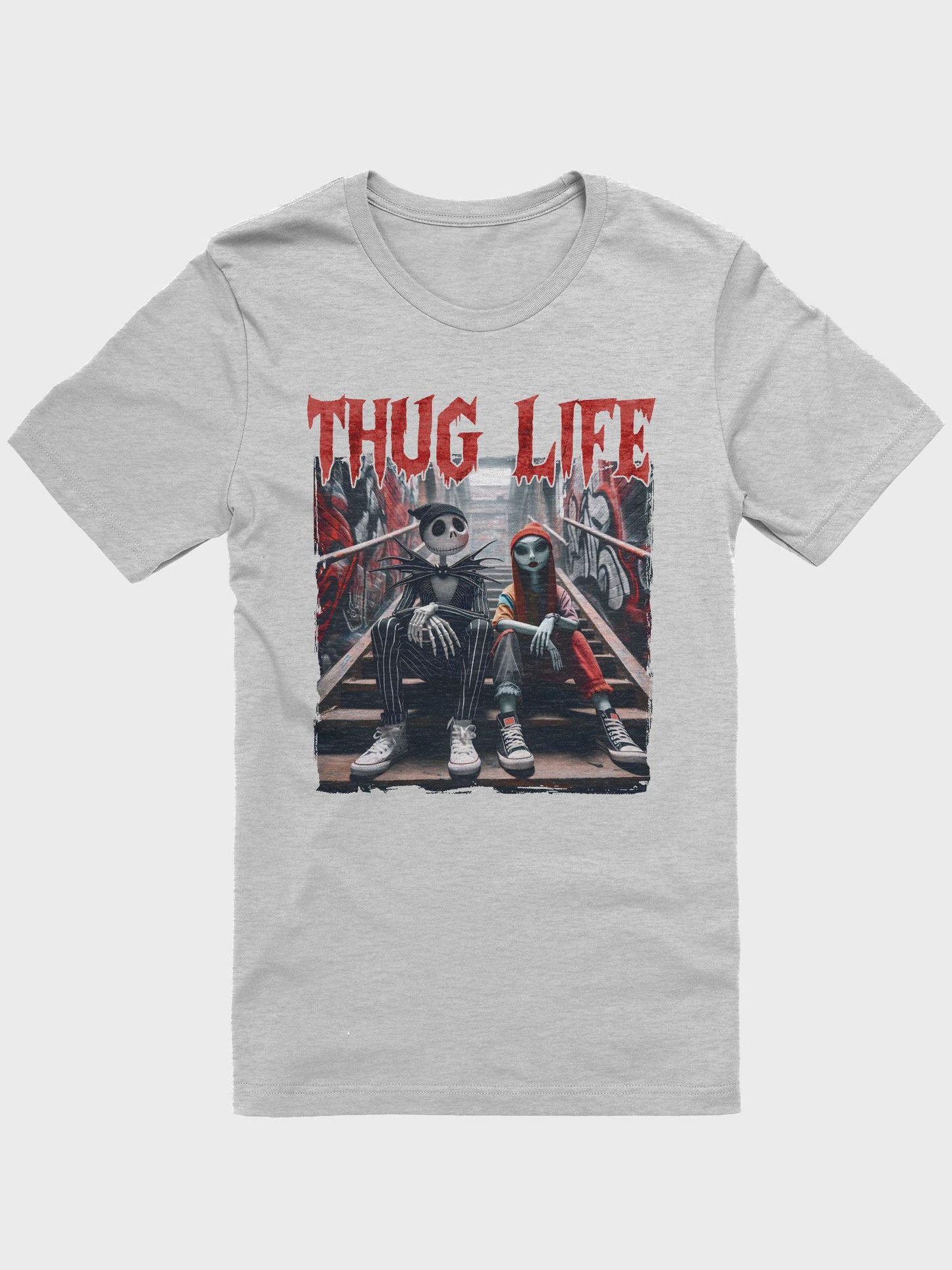 Jack & Sally Thug Life Unisex Tshirt