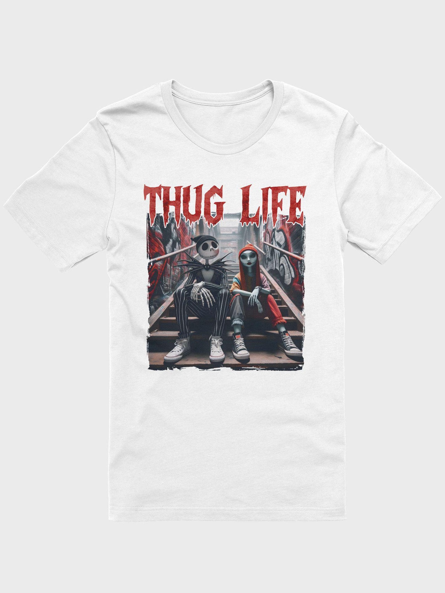 Jack & Sally Thug Life Unisex Tshirt