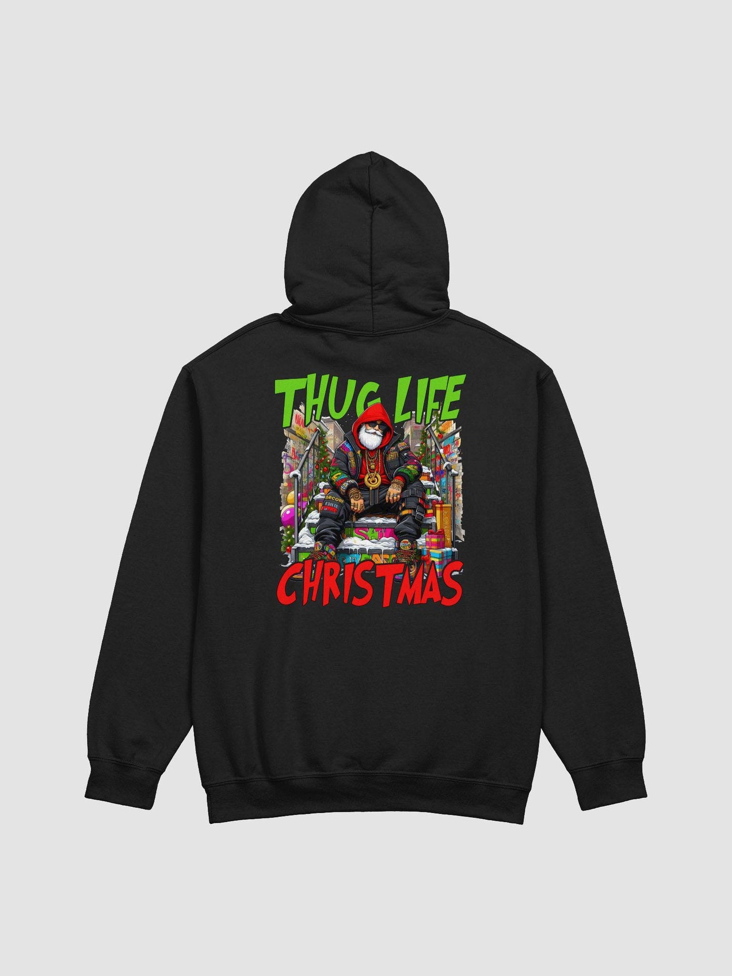Thug Life Santa Unisex Hoodie