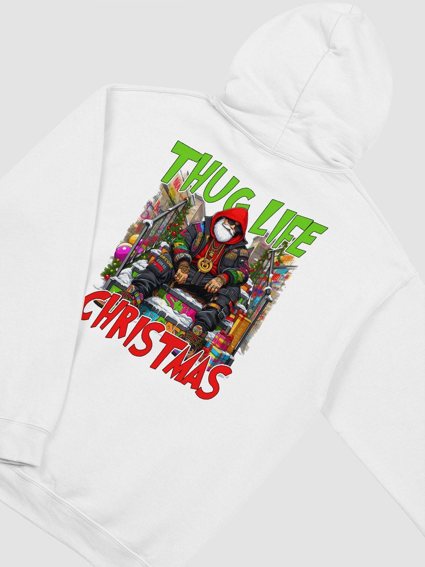 Thug Life Santa Unisex Hoodie