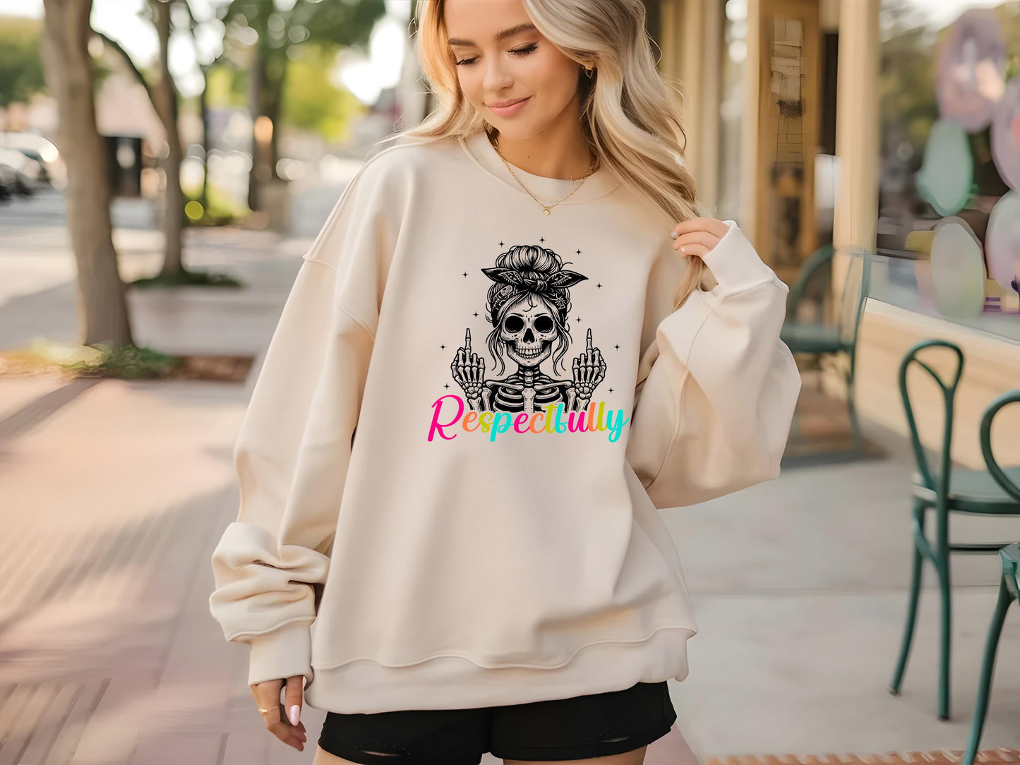 Respectfully sweatshirt